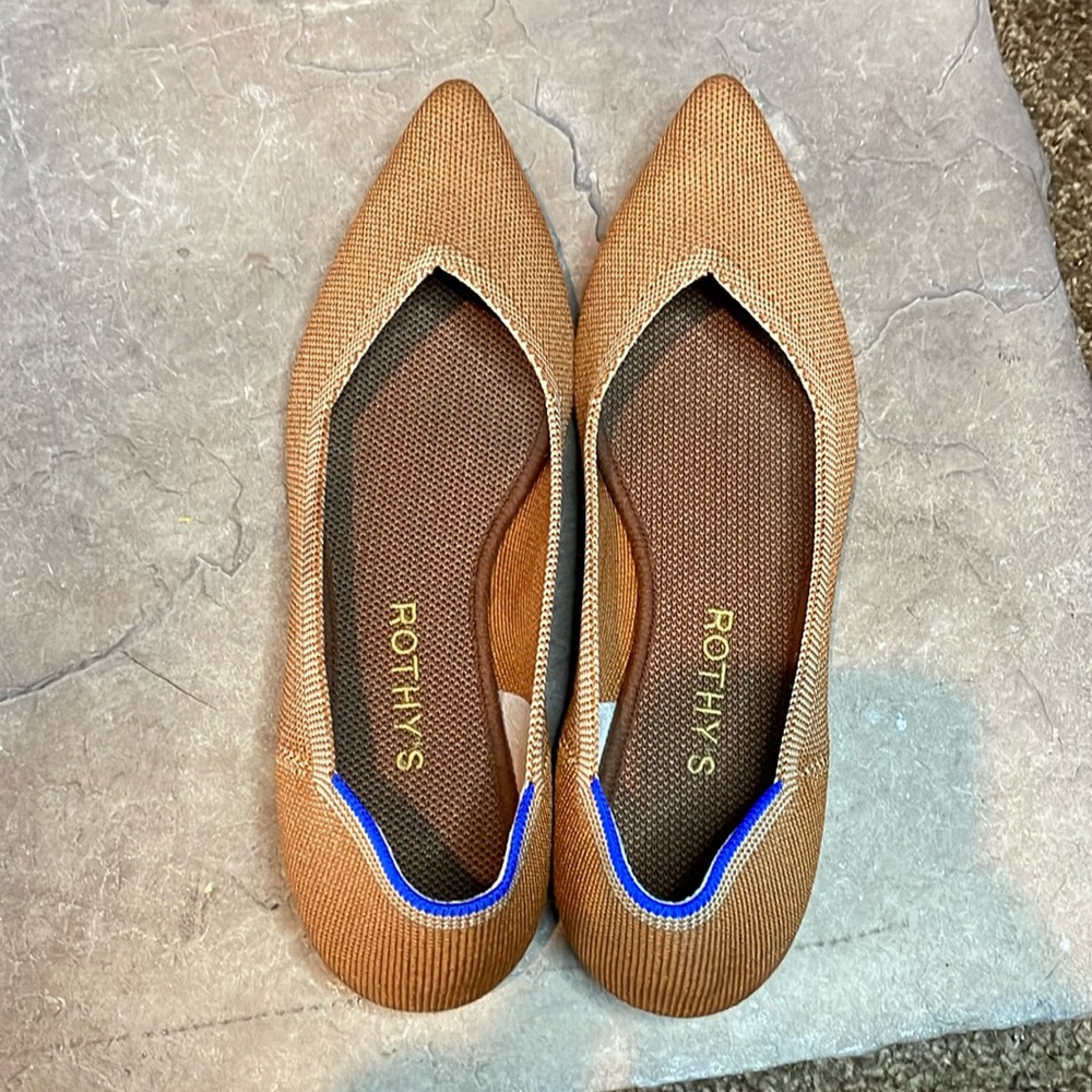 Rothy’s The Point Fawn Size 7 - image 4